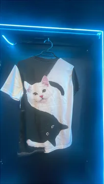 Camiseta deportiva Gato Jin Jan